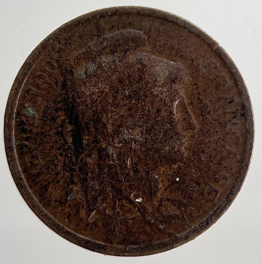 1916 France Republic 1 Un Centime Cent Coin | Fine Collectable Grade