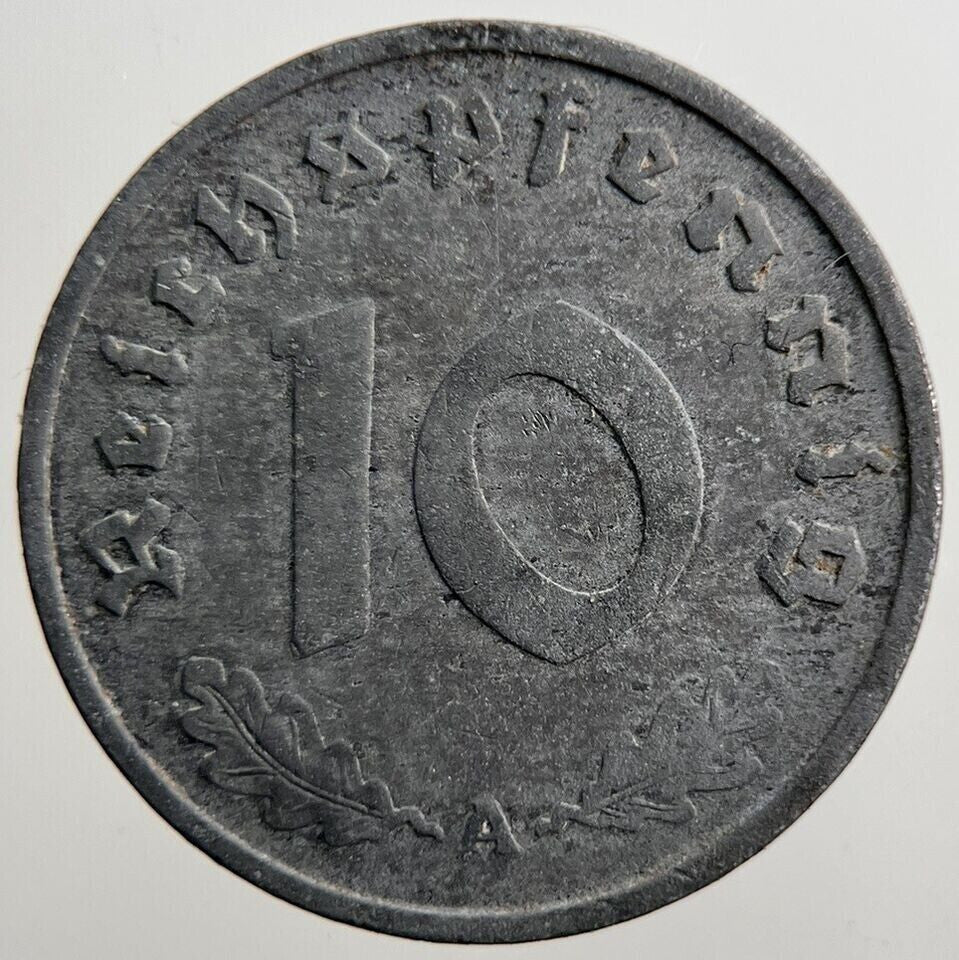 1940 - A Nazi Germany 10 Pfennig Coin | Fine Collectable Grade | a3973