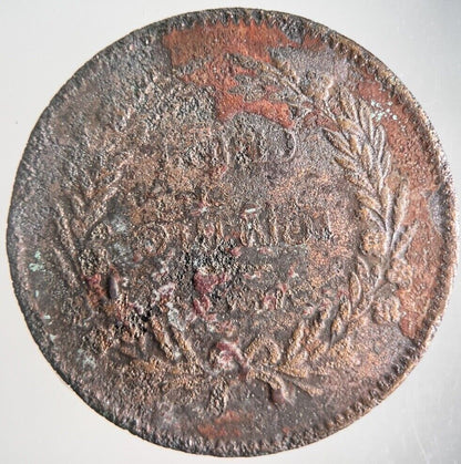 1874 - 1882 Thailand Thai 2 Att Rama V Coin | Collectable Grade | a4346