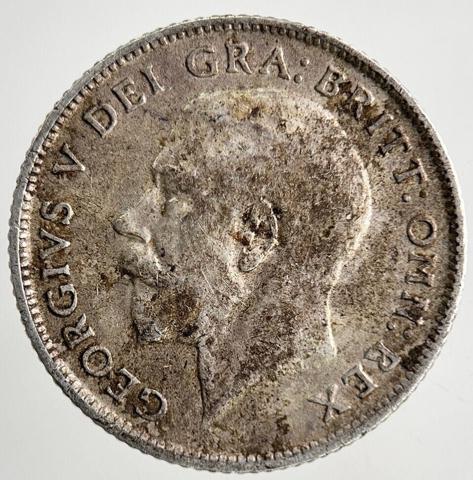 1914 George V Sixpence Silver Coin | Fine Collectable Grade