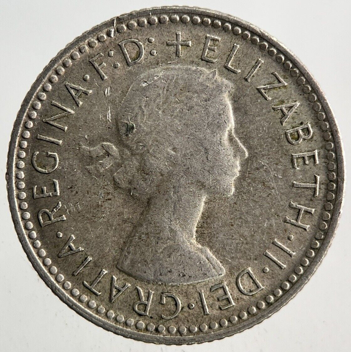 1961 Australia Sixpence Silver Coin | Fine Collectable Grade