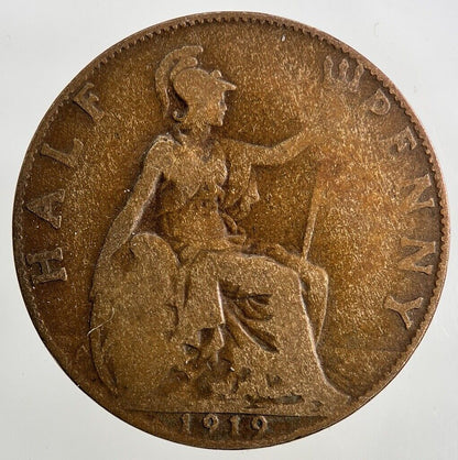 1919 George V Half - Penny Coin | Collectable Grade