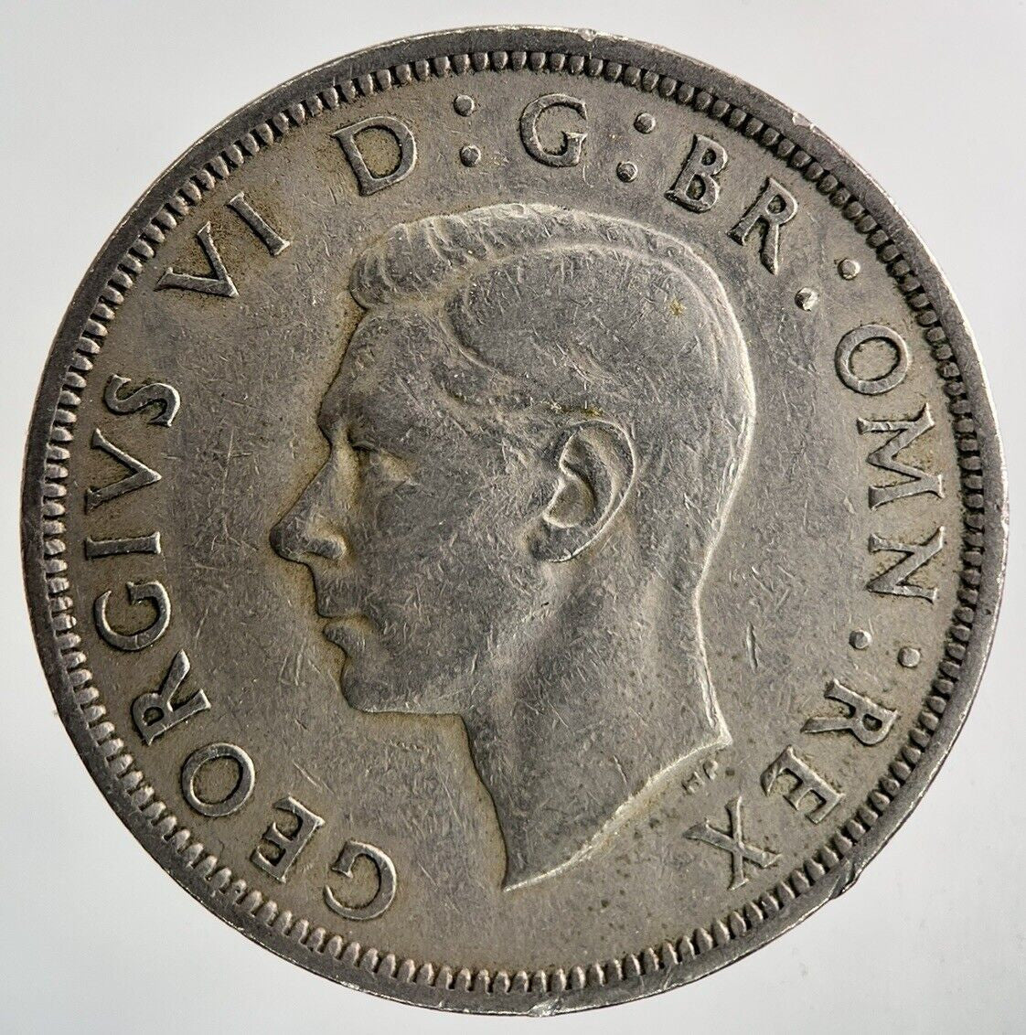 1950 George VI Half - Crown Coin | Fine Collectable Grade
