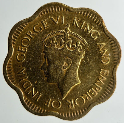 1944 Ceylon 10 Cents Coin | Fine Collectable Grade
