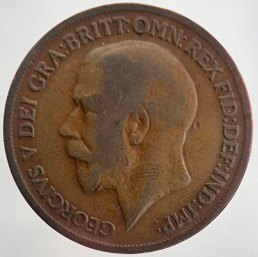 1918 - KN George V One Penny Coin | Collectable Grade