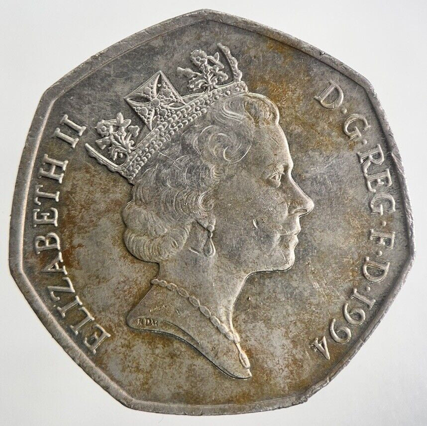 1994 British D - Day 50p Fifty Pence Coin | Fine Collectable Grade