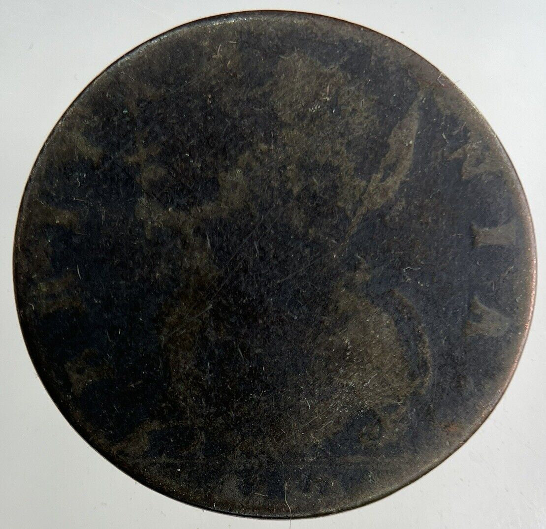1750 George II 2nd Half - Penny Coin | Collectable Grade