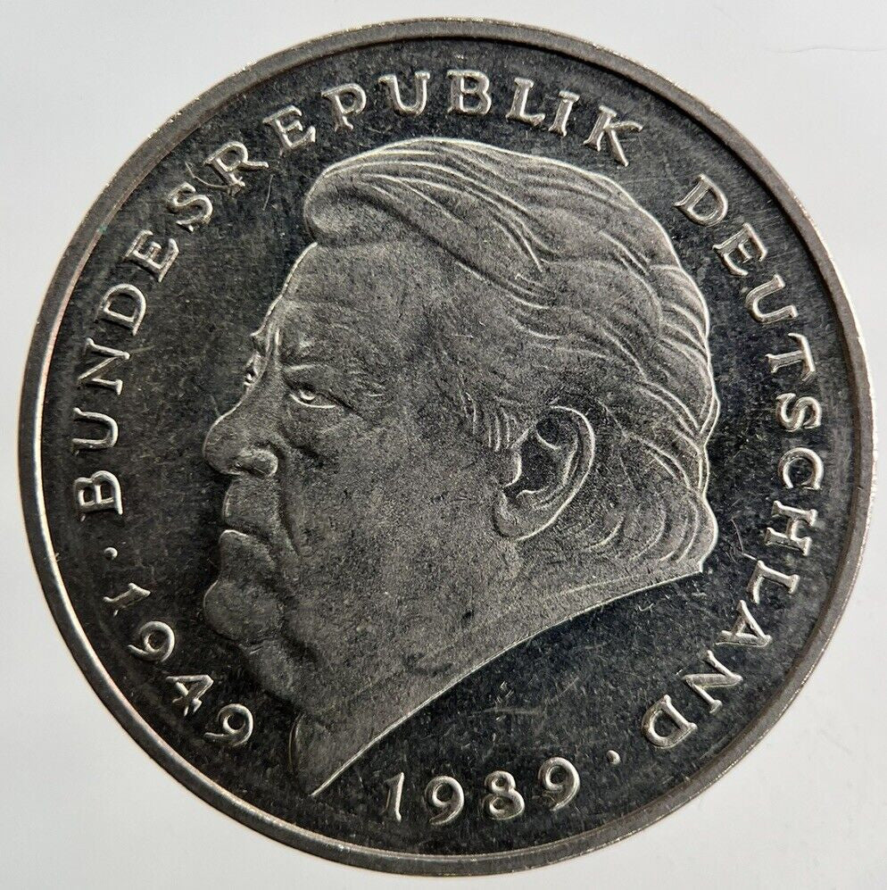 1992 Germany 2 Mark Coin | Fine Collectable Grade