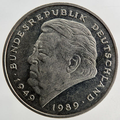 1992 Germany 2 Mark Coin | Fine Collectable Grade