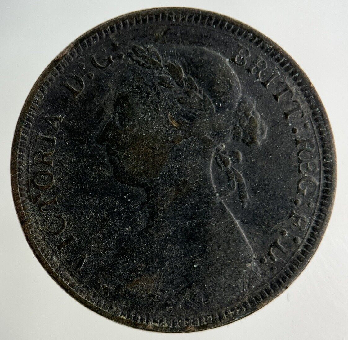 1886 Victoria Half - Penny Coin | Very High Grade