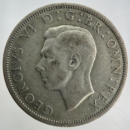 1946 George VI Half - Crown Silver Coin | Fine Collectable Grade