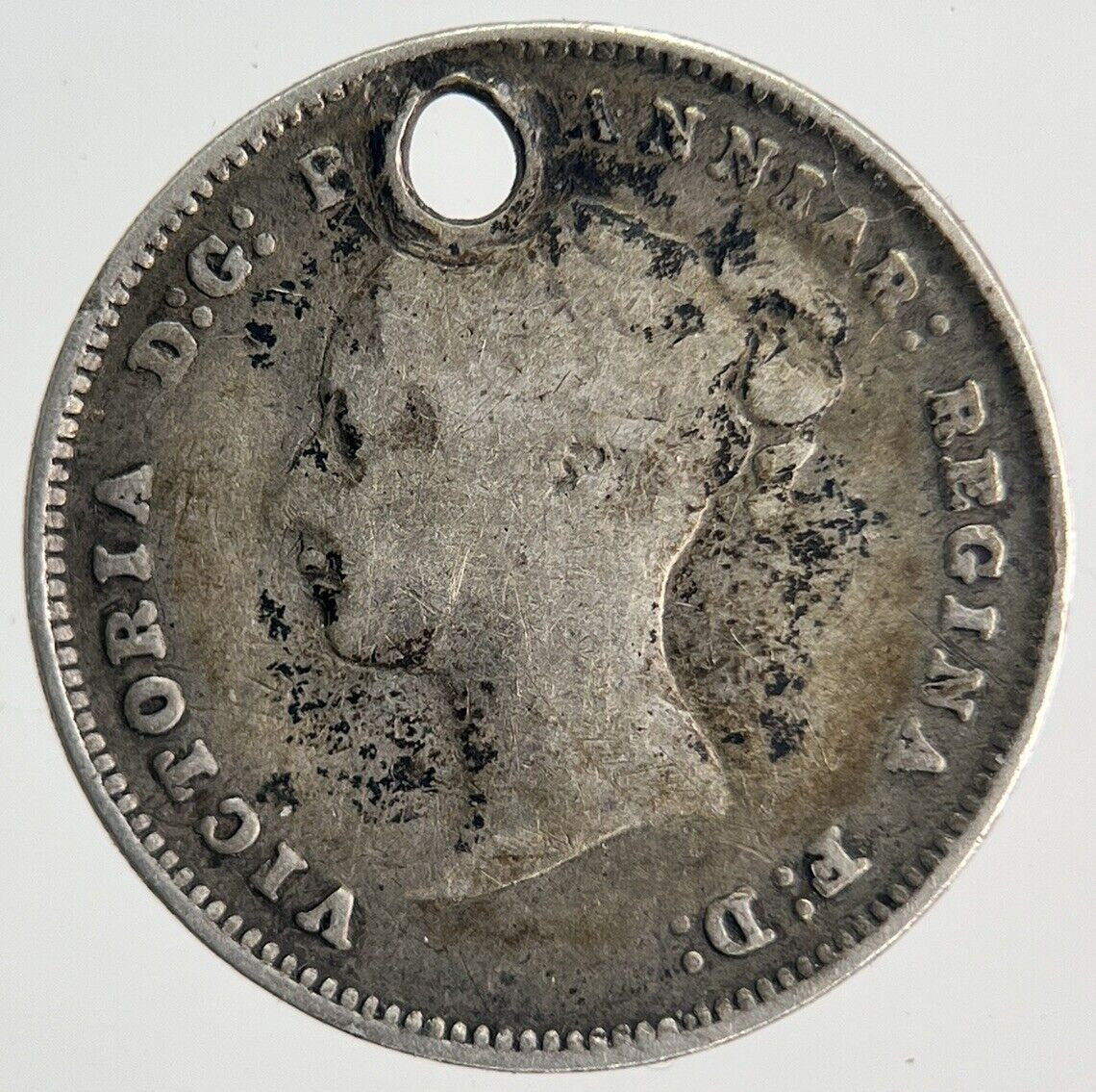1882 Victoria Maundy Four - Pence Silver Coin | Collectable Grade | a422