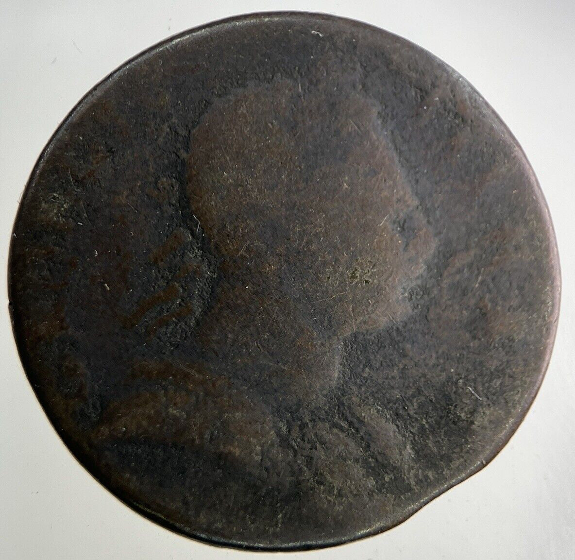 British George III 3rd Half - Penny Coin | Fair Grade