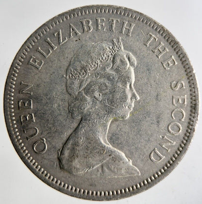 1975 Bailiwick Of Jersey 10p Ten 10 Pence Coin | Fine Collectable Grade