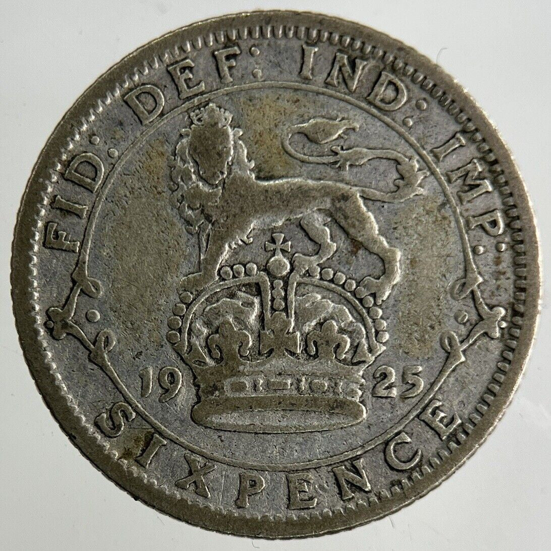1925 George V Sixpence Silver Coin | Collectable Grade