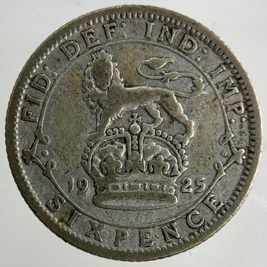 1925 George V Sixpence Silver Coin | Collectable Grade