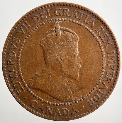 1909 Canada One 1 Cent Coin | Collectable Grade | a3384