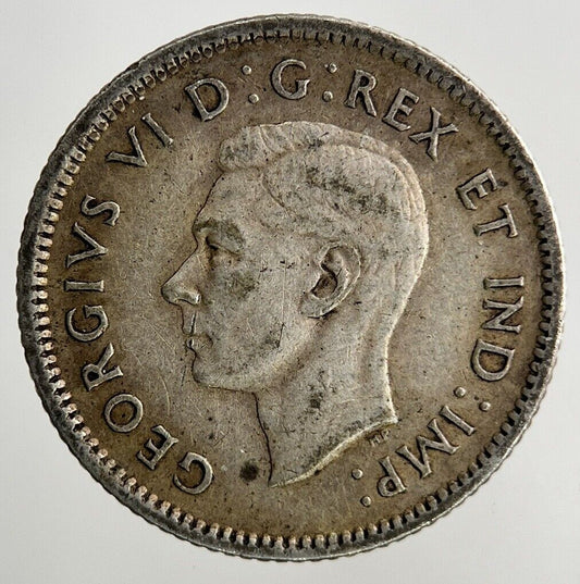 1940 Canada 10 Cents Silver Coin | Fine Collectable Grade