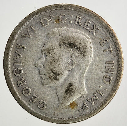 1943 Canada 10 Cents Silver Coin | Collectable Grade