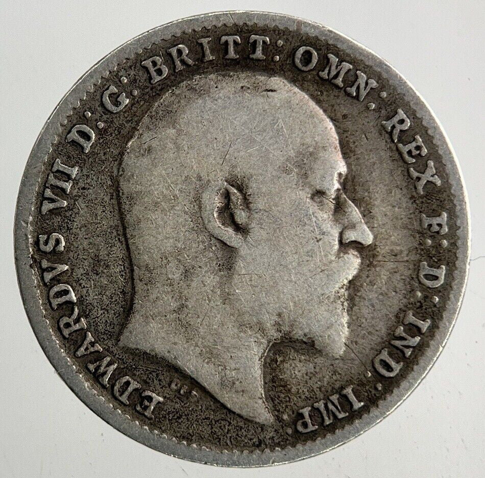 1902 Edward VII Threepence Silver Coin | Collectable Grade
