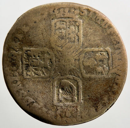 1757 Sixpence | British Silver Coin | George II | Collectable Grade | a485
