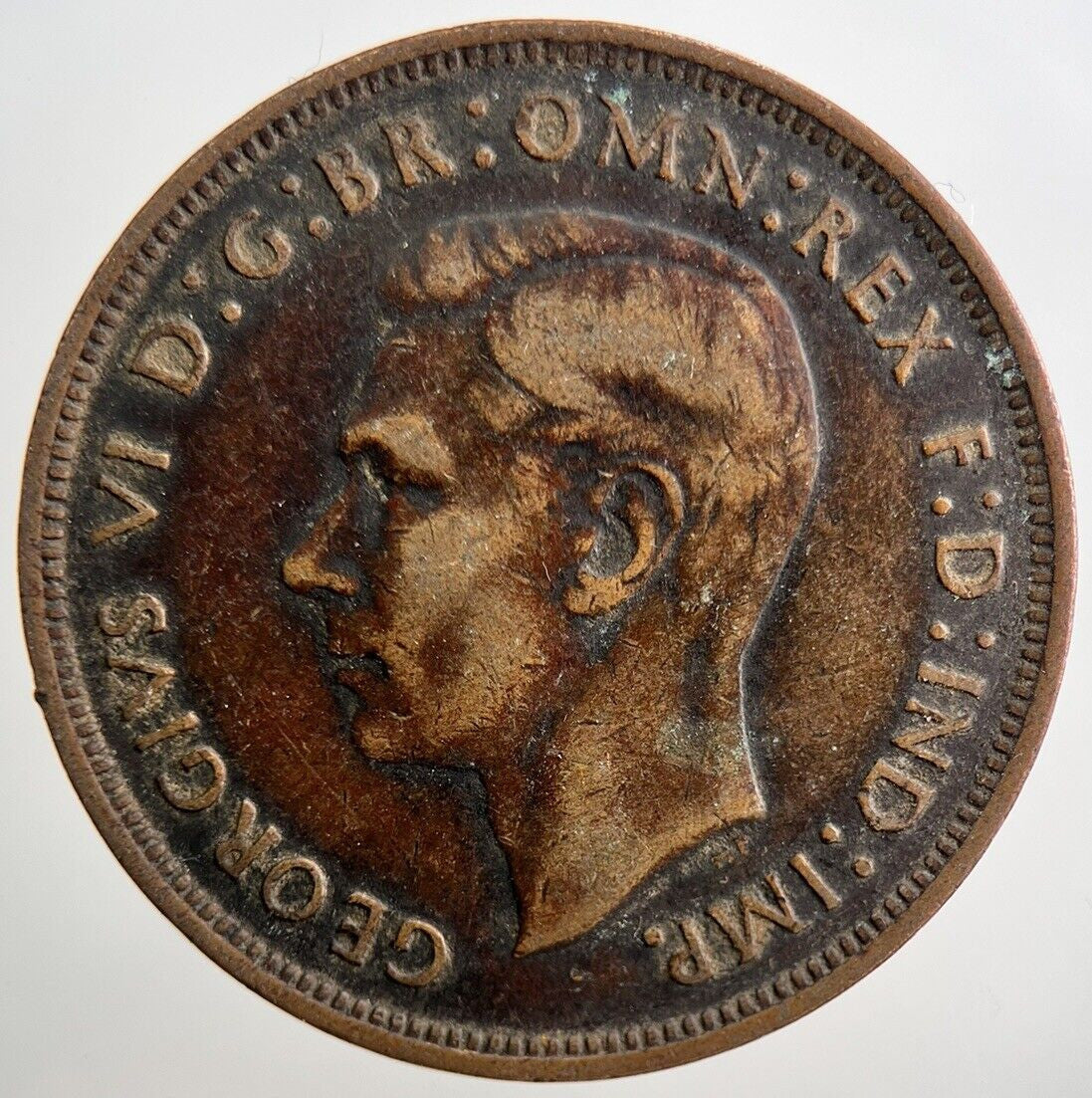 1945 George VI Penny Coin | Collectable Grade | a3785