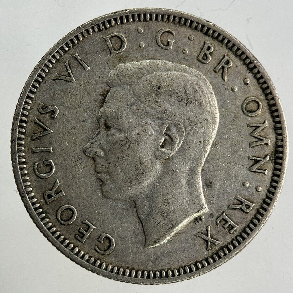 1944 George VI Shilling Silver Coin | Fine Collectable Grade