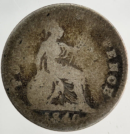 1840 Victoria Four - Pence Groat Silver Coin | Collectable Grade