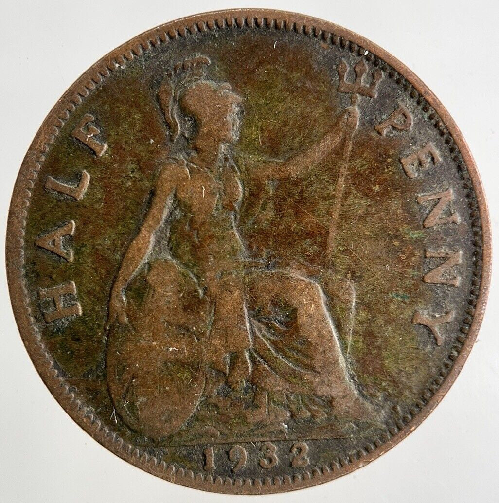 1932 George V Half - Penny Coin | Collectable Grade