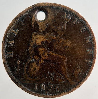 1876 - H Victoria Half - Penny Coin | Collectable Grade