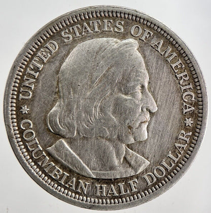 1893 US Columbian Expodition Half Dollar Silver Coin | Very High Grade | a6199