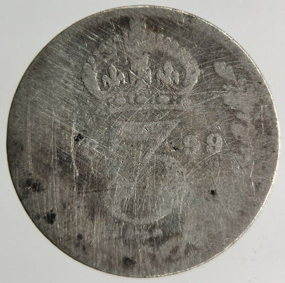 1899 Victoria Threepence Silver Coin | Collectable Grade