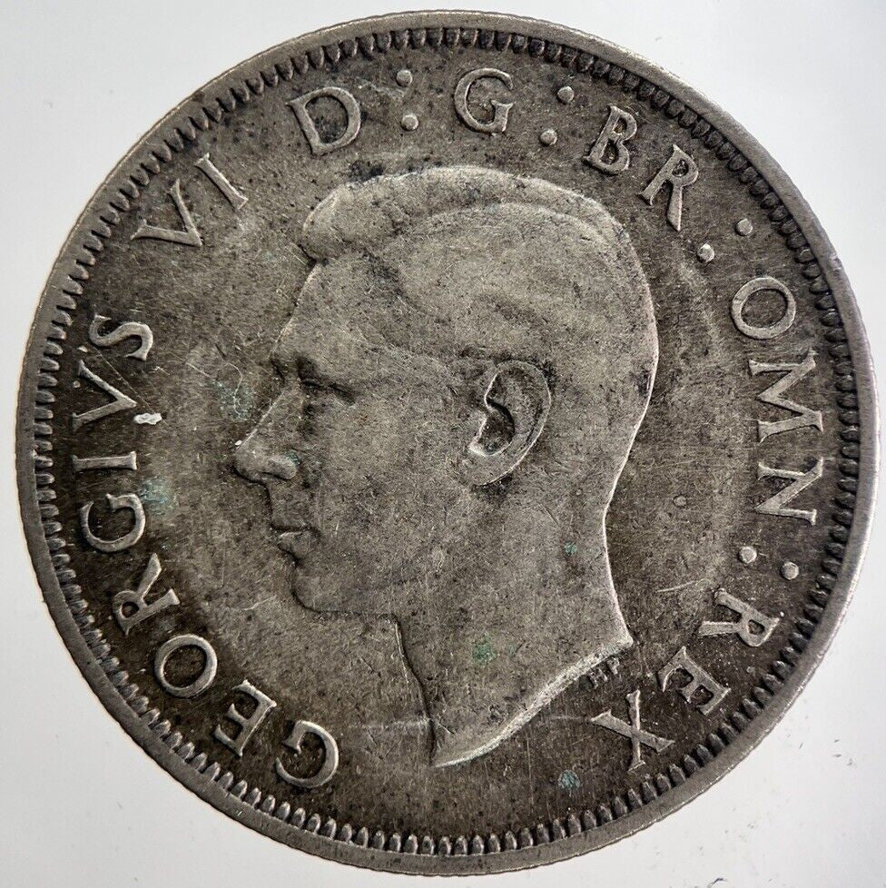 1940 George VI Half - Crown Silver Coin | Fine Collectable Grade | a6209