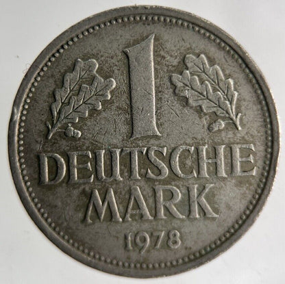 1978 Germany 1 Mark Coin | Fine Collectable Grade