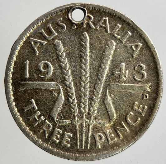 1943 Australia Threepence Silver Coin | Collectable Grade