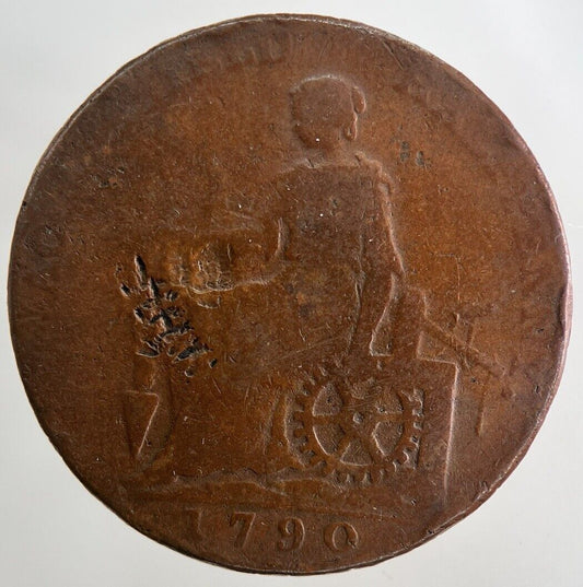 1790 Macclesfield Half - Penny Token Coin | Collectable Grade