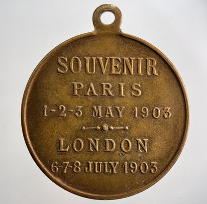 1903 King Edward VII Visit To Paris Medal | Collectable Grade | a2551