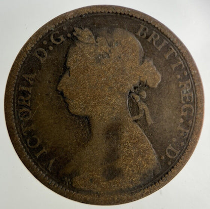 1886 Victoria Half - Penny Coin | Collectable Grade