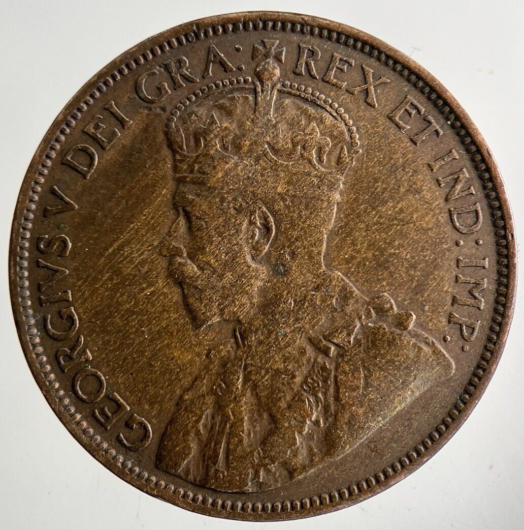 1919 Canada New Found - Land One Cent Coin | Fine Collectable Grade