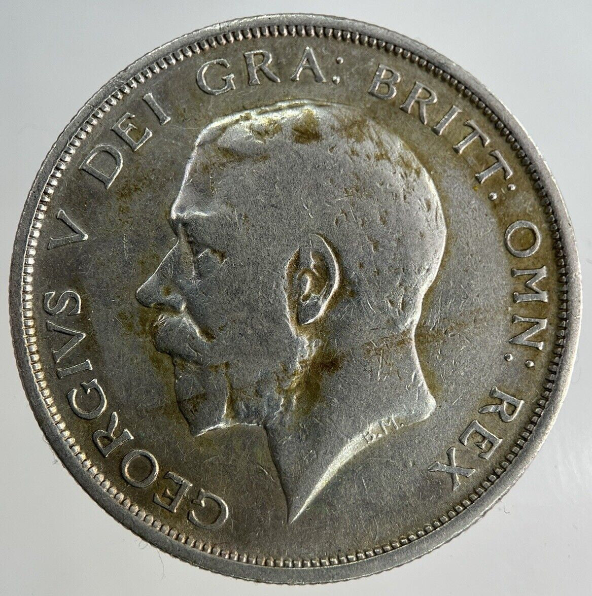 1920 George V Half - Crown Silver Coin | Fine Collectable Grade