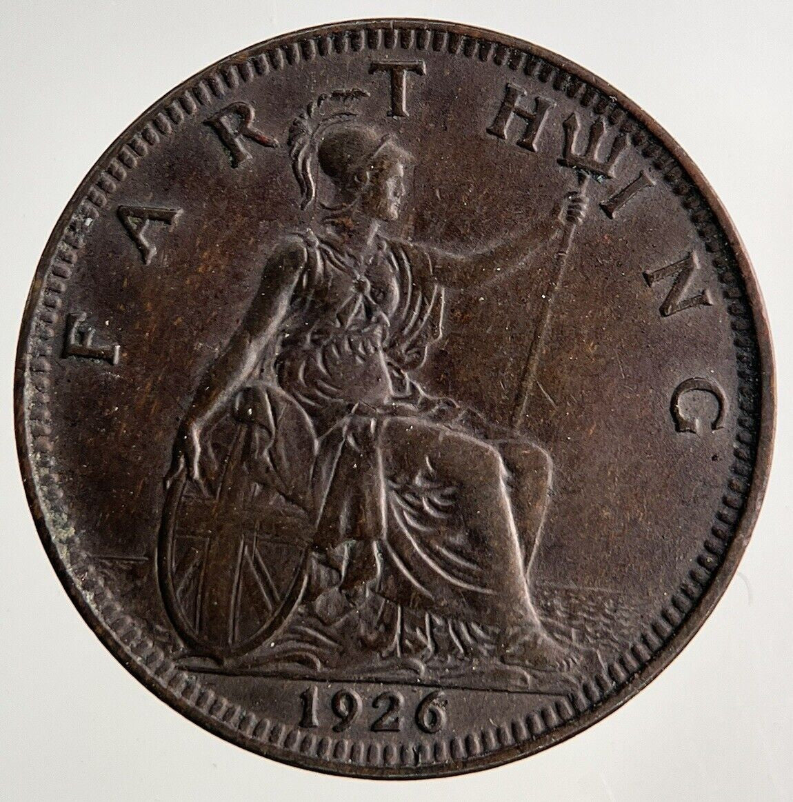 1926 George V Farthing Coin | Very High Grade