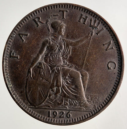 1926 George V Farthing Coin | Very High Grade