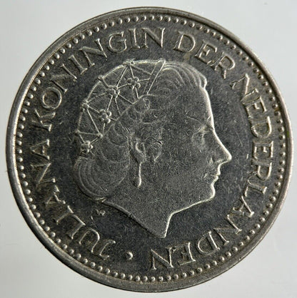 1971 Netherlands 1 Gulden Coin | Fine Collectable Grade