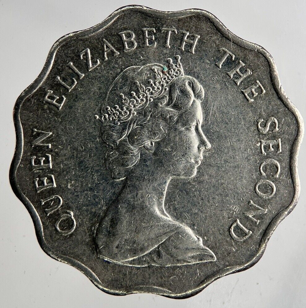 1980 Hong Kong 2 Dollars Coin | Fine Collectable Grade