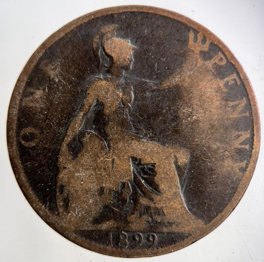 1899 Victoria One Penny Coin | Collectable Grade
