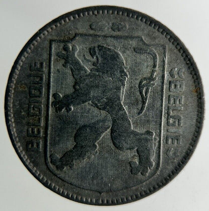 1943 Belgium 1 Franc Coin | Fine Collectable Grade