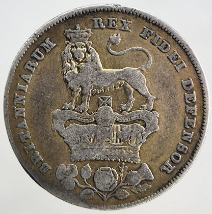 1826 George IV One Shilling Silver Coin | Fine Collectable Grade