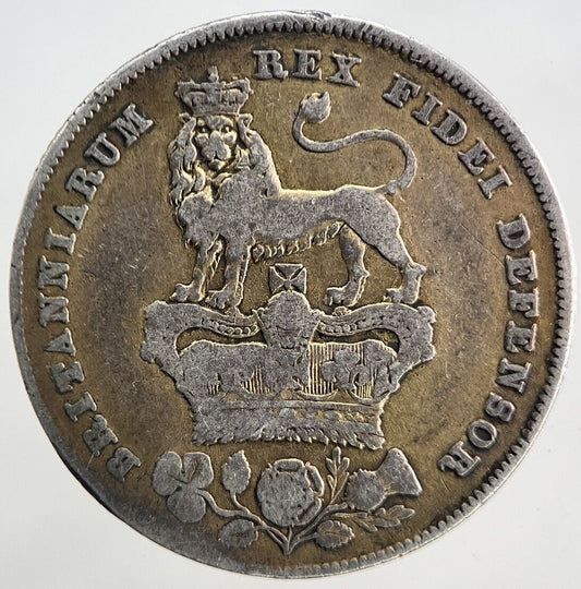 1826 George IV One Shilling Silver Coin | Fine Collectable Grade