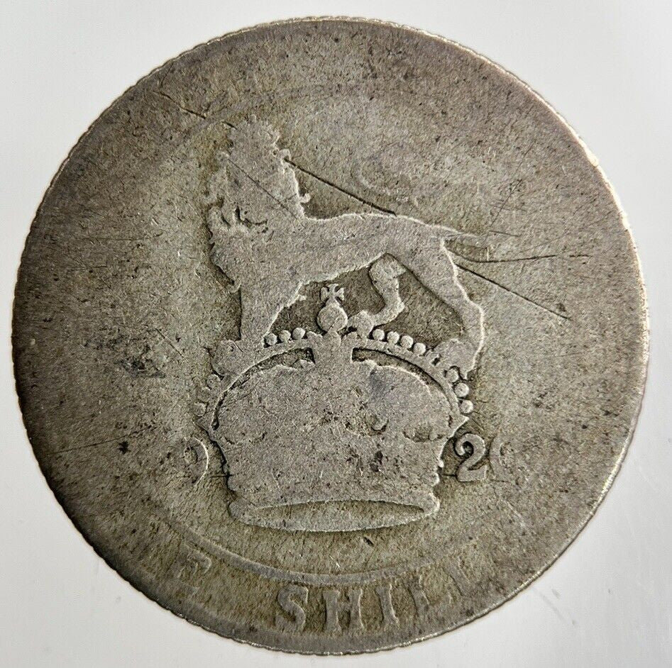 1920 George V Shilling Silver Coin | Fair Grade