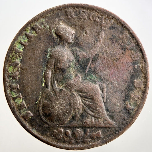 1853 Victoria Half - Penny Coin | Collectable Grade | a2948